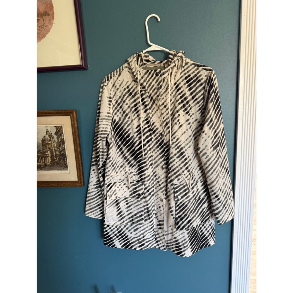 Go Lively Shibori hooded anorak jacket
